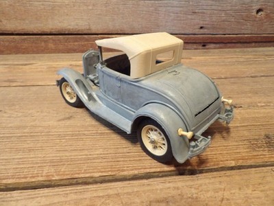 Vintage Hubley Ford Roadster Model A  Metal Model Car Kit - JUNKYARD PARTS!