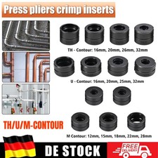 4/5pcs Pressbacken f&uuml;r Presszange Rohrpresszange TH/U/M Kontur Crimpeins&auml;tze DHL