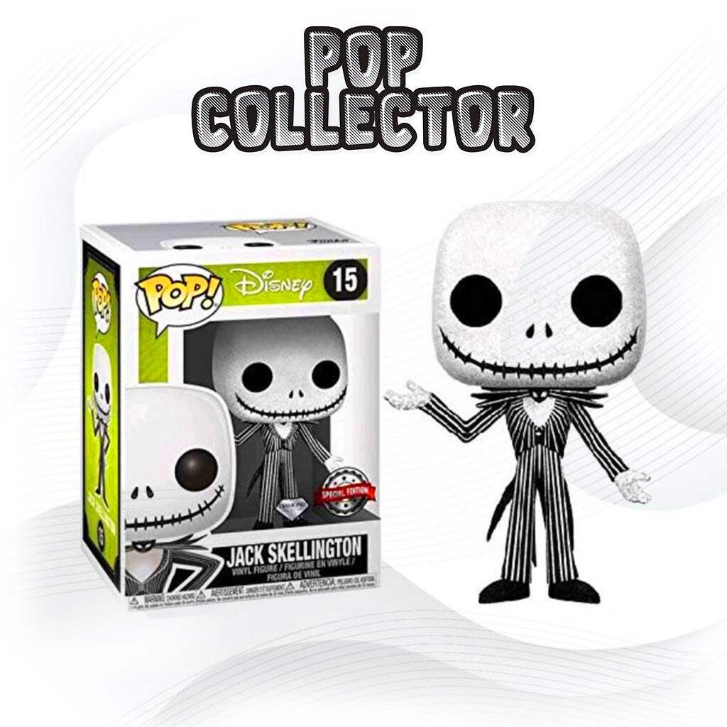 Funko Pop Tim Burton Jack Skellington 15 Diamond