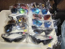 CASE OF 10 SUNGLASSES! Liquidation Sale! Mixed Variety Sports, Flex, and Classic