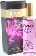 JOVAN BLACK MUSK BY COTY 3.25 OZ EDC SPRAY FOR WOMEN NEW IN BOX