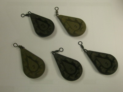 Korda 5 x Carp fishing leads BIG GRIPPA SWIVEL 3oz