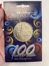 Walt Disney World Medallion Collection 100 Years of Magic Collector Nickel Coin