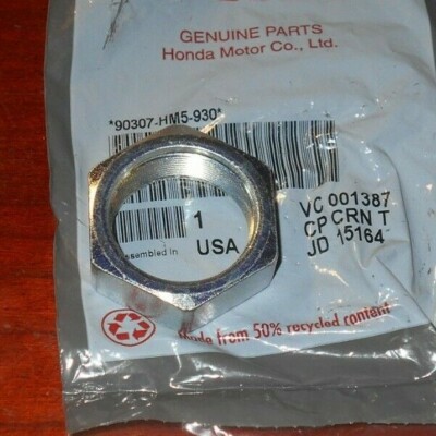 HONDA TRX 200,300,200D,RECON 250 RANCHER 420,250X REAR AXLE NUT