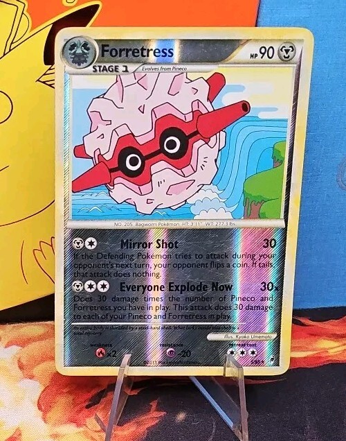 Pokémon TCG Forretress Call of Legends 5/95 Reverse Holo Holo Rare