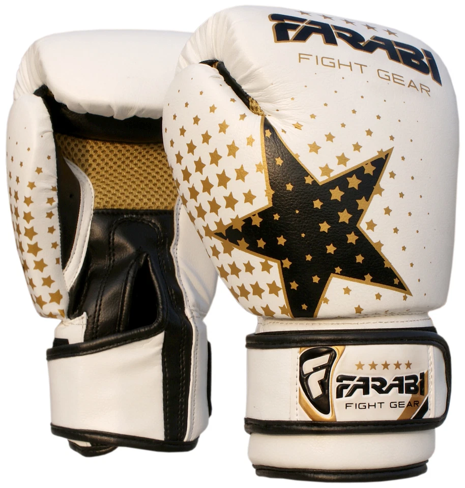 FARABI SPORTS Farabi Starlux Series Boxing gloves Kickboxing, Martial Arts, MMA, Gloves 6OZ