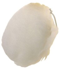 Cuffia con laccio di chiusura lucidare metallo vetro marmo PG 339.00 Ø 140 mm.