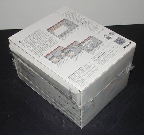 Microsoft FoxPro 2.6 for Windows 3.5" Disks 1994 Database Management NEW C3 - Picture 5 of 5