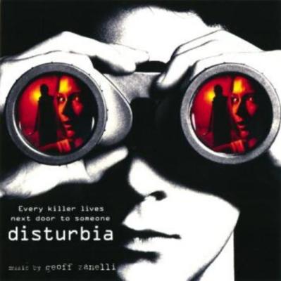 Disturbia: Music By Geoff Zanelli PROMO w/ Artwork MUSIC AUDIO CD 13 track movie