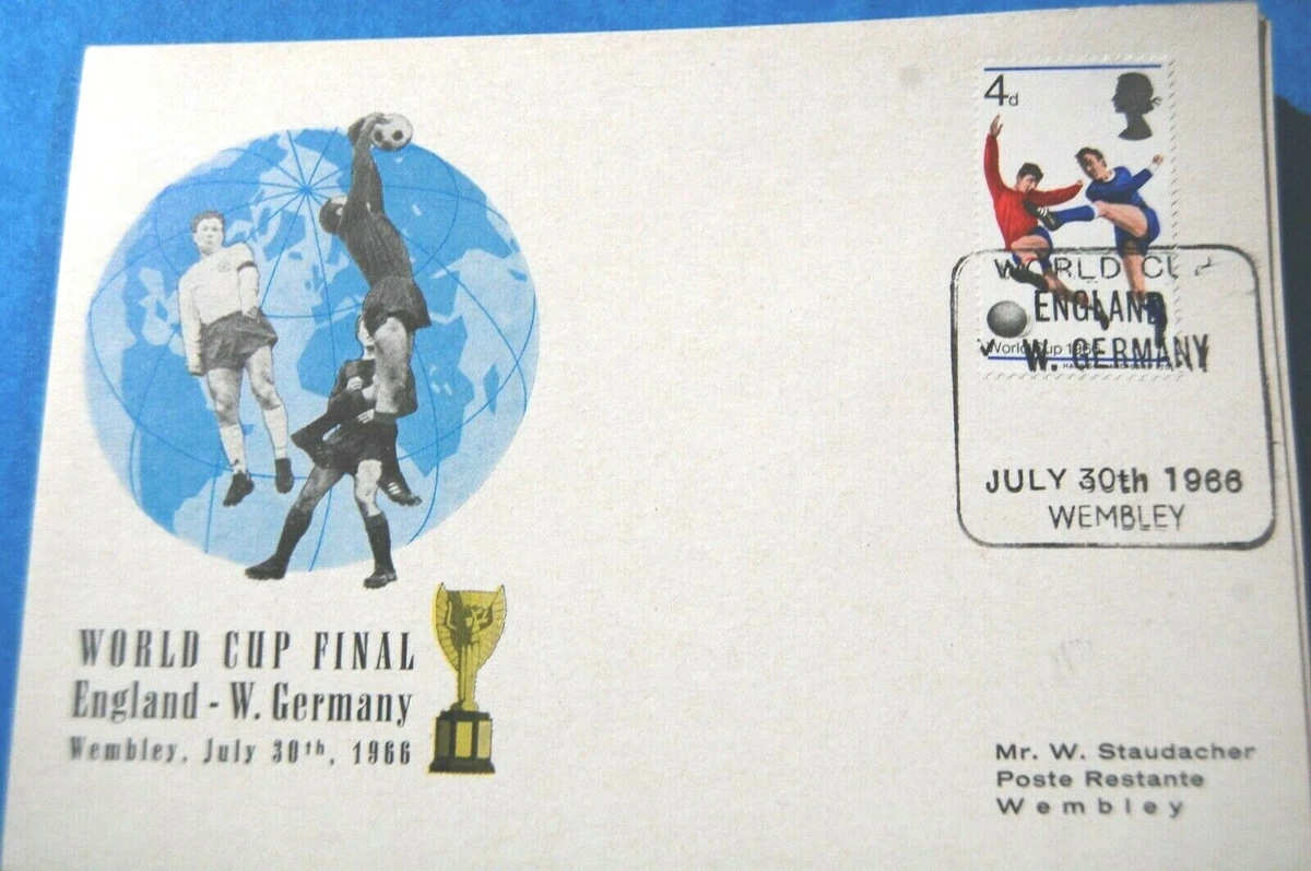 Lot De 6 Cartes Postales Royal Mail - Coupe Du Monde De Football Allemagne