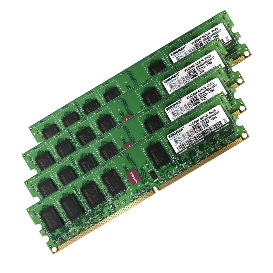 Kingmax 8GB 4GB 2GB DDR2 OC 1066MHz PC2-8500U 240Pin DIMM Desktop Gaming Memory - Image 3 of 4