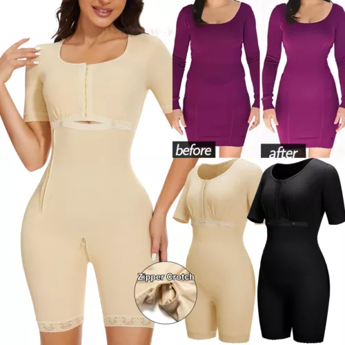 Snatched Body Women's Stage 1 Full Body Shapewear Faja Colombiana Post Surgery - Picture 1 of 20