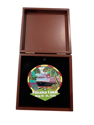 Original Disney Jumbo Pin 64805 DCL Panama Canal Crossing 2008 Box LE 750