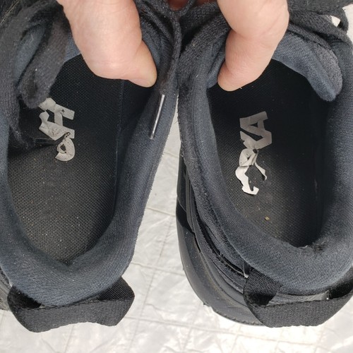 Hoka One One Women's Sz 7 Clifton L 1122571 BBLC Shoes Black Suede Sneaker FLAWS - Picture 15 of 16
