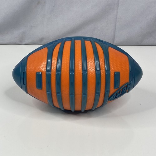 2012 Hasbro NERF Sports Football Blitz All Weather Orange Blue Rubber Grip - Picture 2 of 5