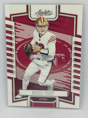 Brock Purdy 2023 Panini Absolute Football # 18