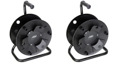 2 Pack Black Cable Reel Capacity 330' of 6mm cable Brand New