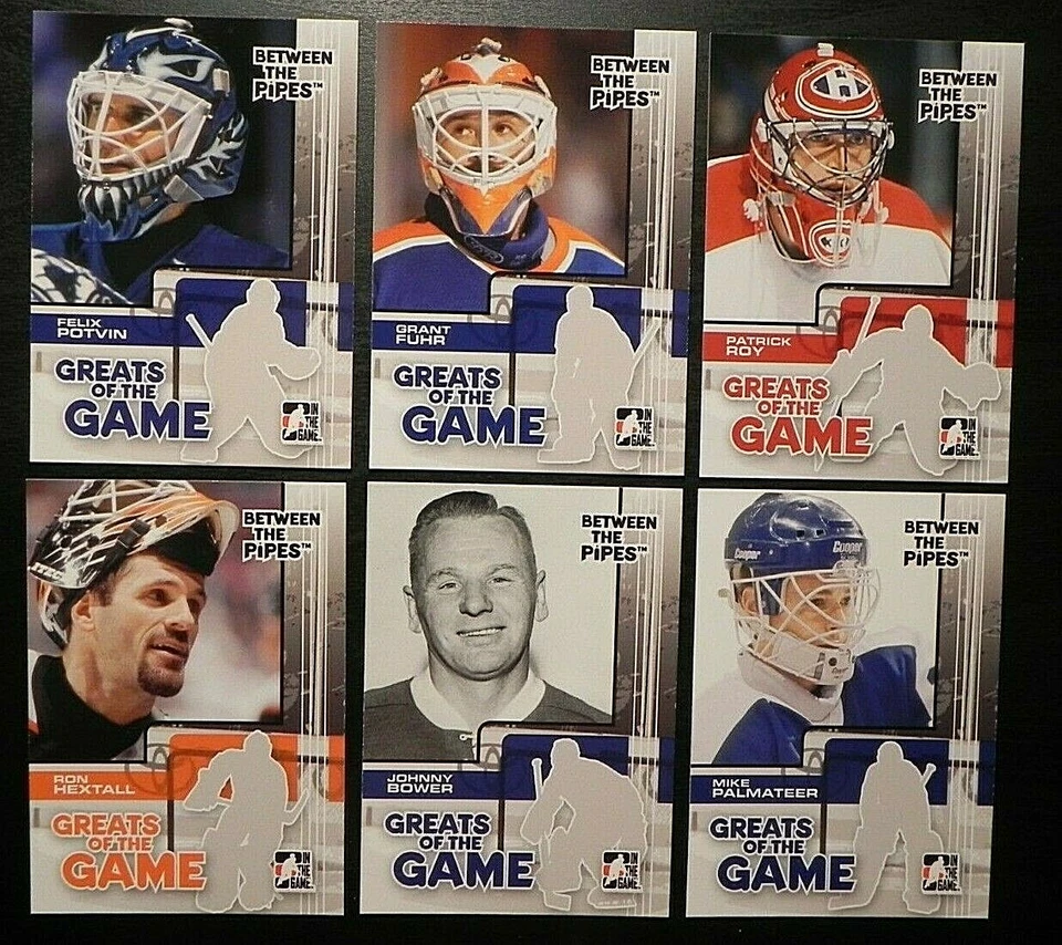 2007-08 07/08 ITG In The Game Between The Pipes Base #1 - #100 GOALIES U Pick - Image 3 of 4