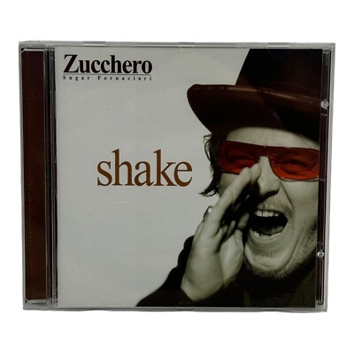 Zucchero Sugar Fornaciari: Shake (CD, 2002 Universal Italia) Italian Blues Rock