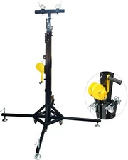 1Pc 19Ft Heavy Duty Tower Lifter Hand Crank Light Stand Stage Lighting Truss New