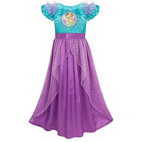 Disney All Princess Deluxe Nightgown Silky Fancy Costume Dress up gown U Pick - Picture 8 of 15
