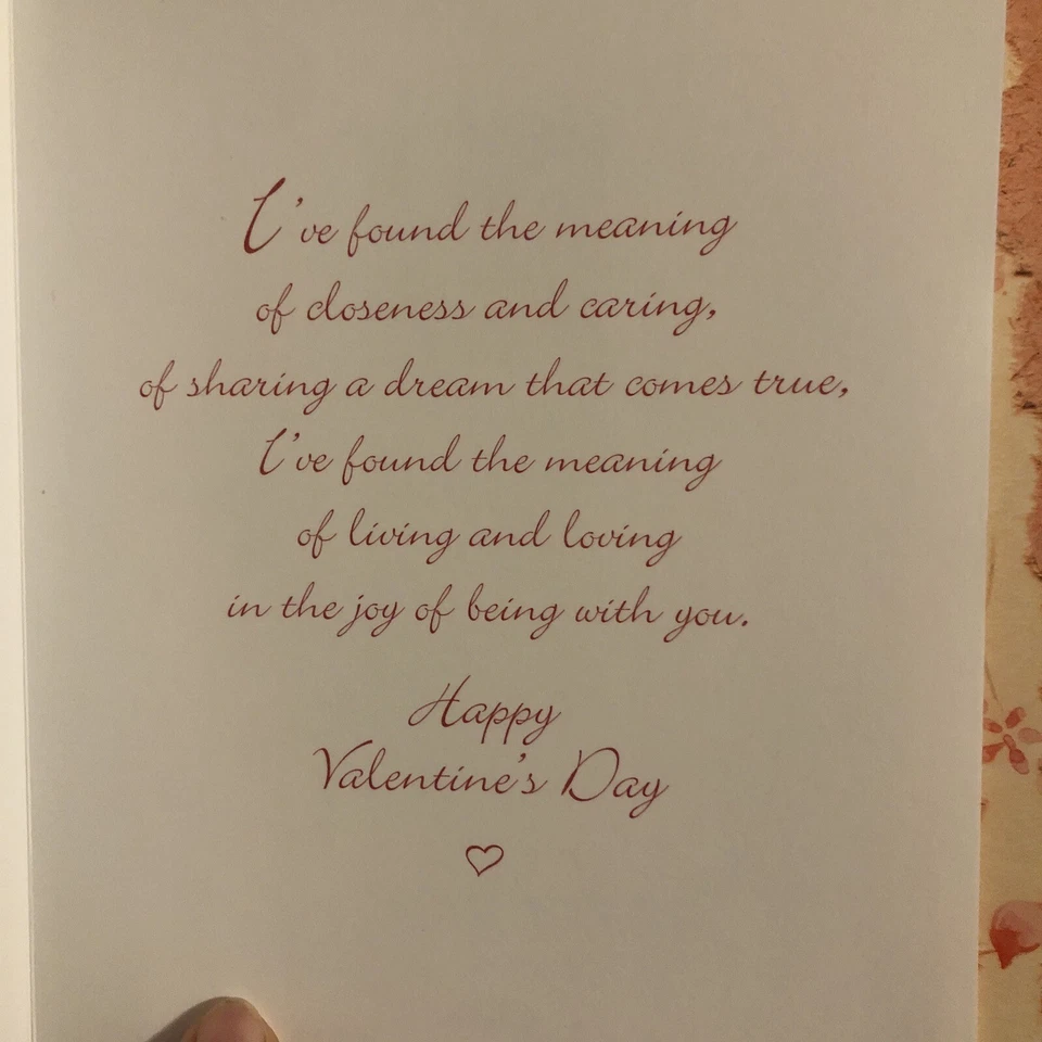 Lote De 60 Tarjetas De San Valentín con Sobres Con Todo Mi Amor Y Para Mi Marido NUEVO VT1 Foto 3 de 4