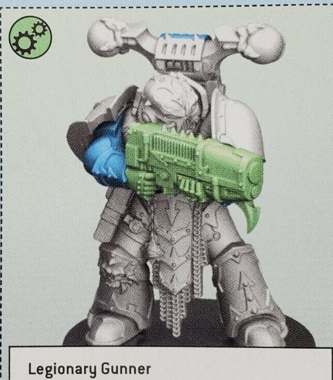 Games Workshop 40K - Kill Team Legionari Chaos Space Marines - Miniatura Singola