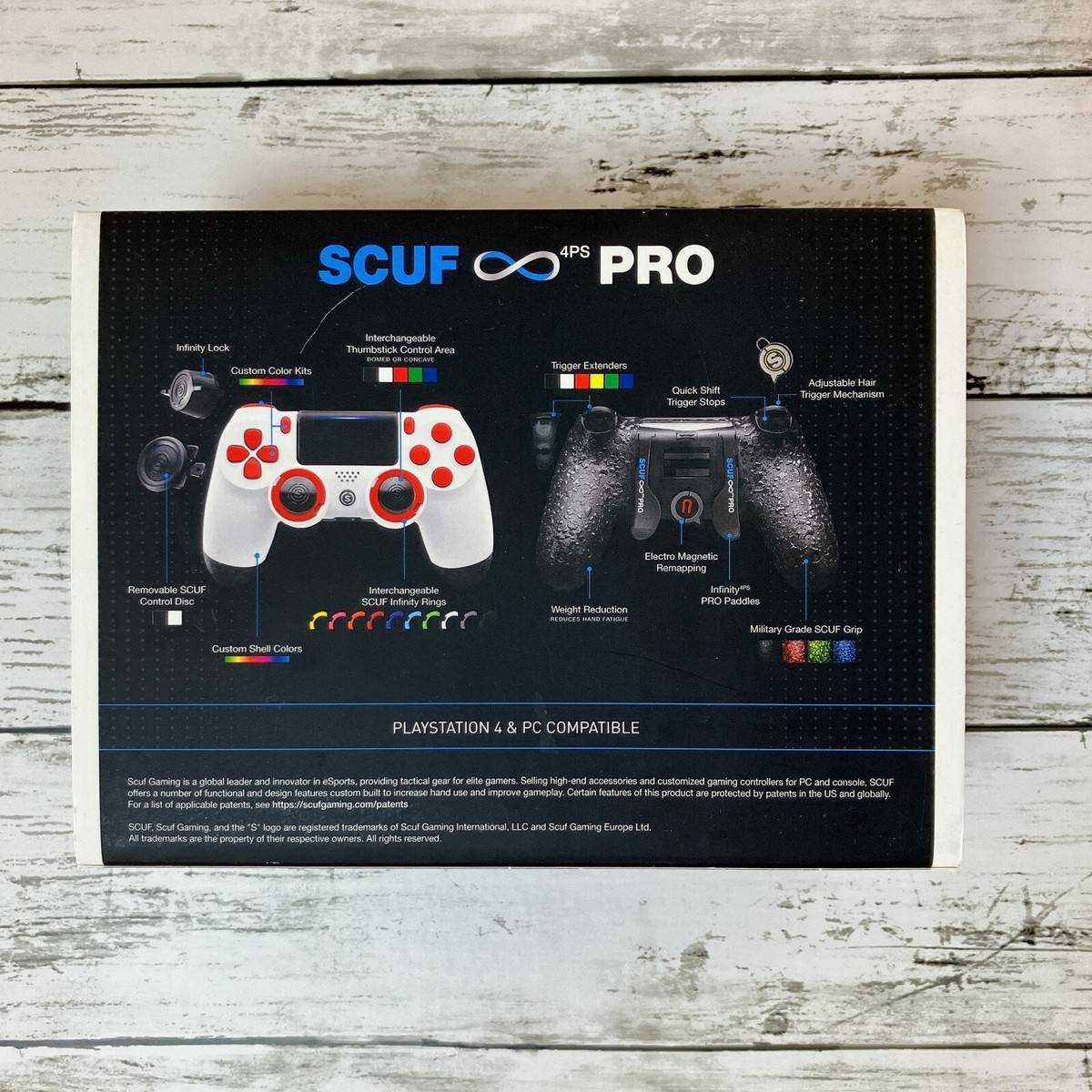SCUF Infinity4PS Pro Gaming Controller for PS4 Infinity 4PS