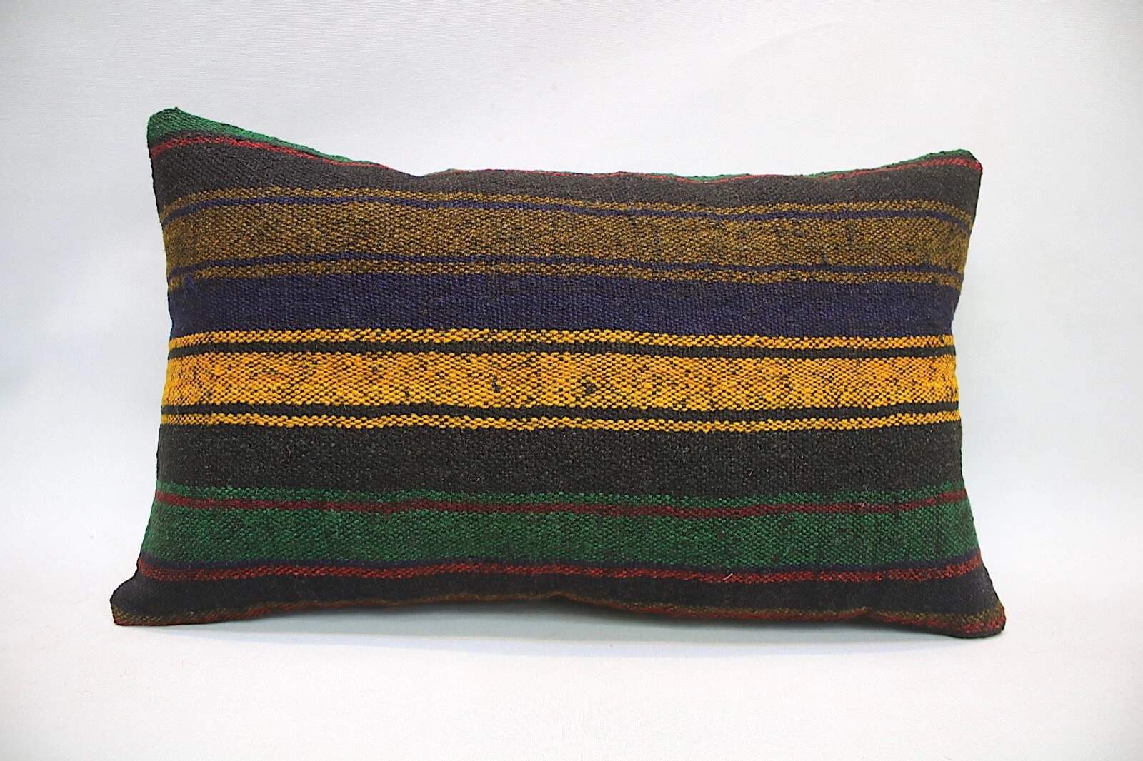 Kilim Sofa Pillow, 12x20 in, Decorative Pillow, Throw Pillow, Accent Pillow