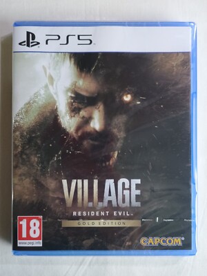 Resident Evil Village Gold Edition PS5 BRANDNEU & SEALED Fast Free Post PEGI 18
