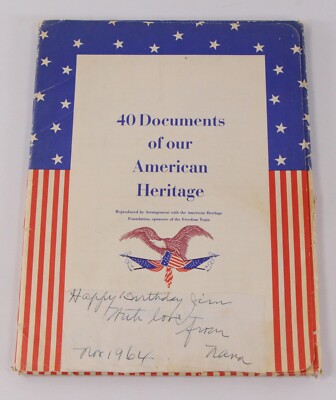 40 Documents of our American Heritage Booklet
