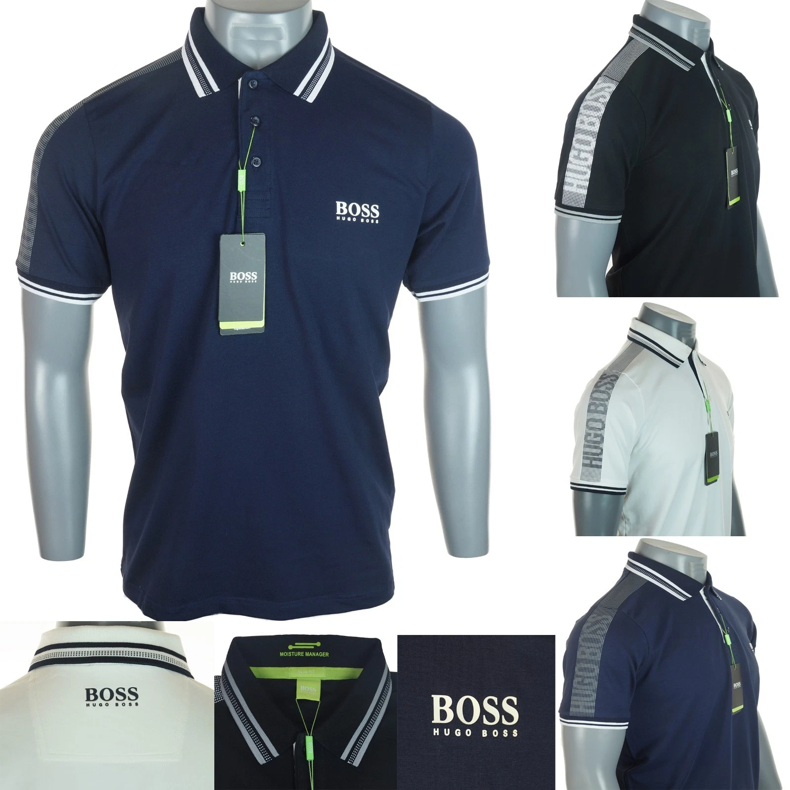 New Men's Hugo Boss Paddy Pro Golf Polo Shirt Moisture Manager Stretch Embossed
Opens in a new windo