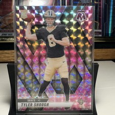 2025 Panini Mosaic Prizm Tyler Shough Saints Rookie #312 Football Card