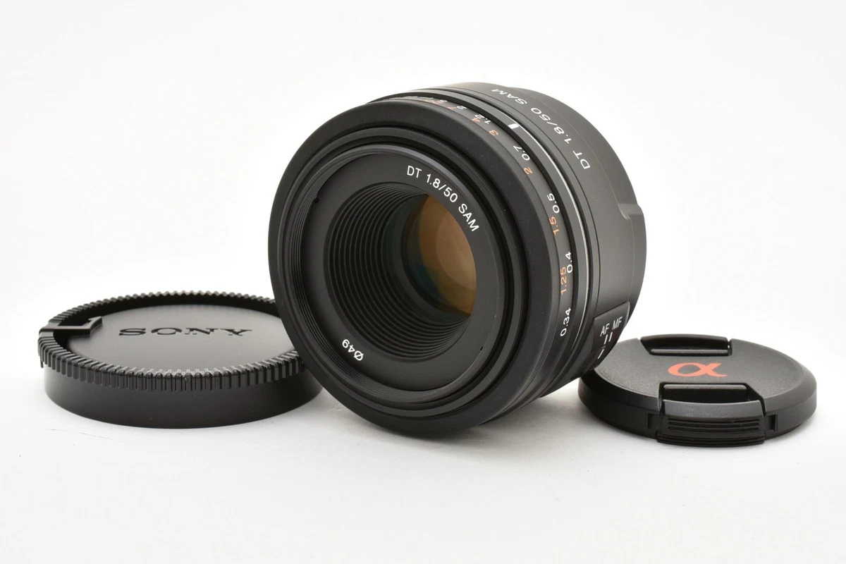 Sony DT f/1.8 Camera Lenses 50mm Focal for sale | eBay