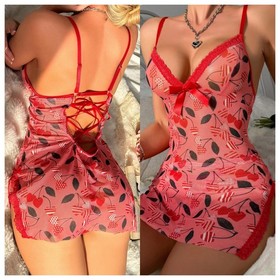 Sexy Lace Lingerie Floral Babydoll Dress Babydoll Sleepwear Nightwear Underwear