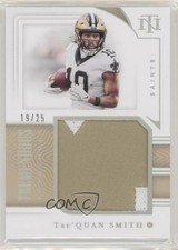 2021 Panini National Treasures Tremendous Holo Silver /25 Tre'Quan Smith s3g