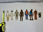 Vintage Star Wars Action Figures 1977-78 Loose No Weapons Lot of  8 Figures