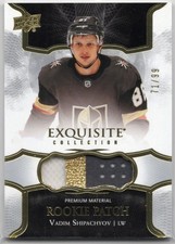 Vadim Shipachyov Black Diamond - Exquisite Collection Rookie Patch RP-VS 71/99