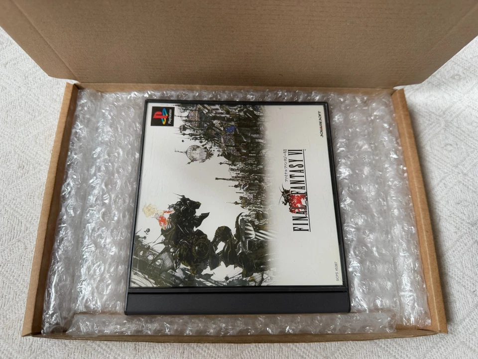 Final Fantasy VI PS1 SCPS-45387 - NTSC-J Asian VGC - English 中文 Manual - Tracked - Image 3 of 4