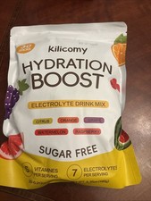 Hydration Electrolyte Drink Mix 30 Sugar Free Packs SEALED