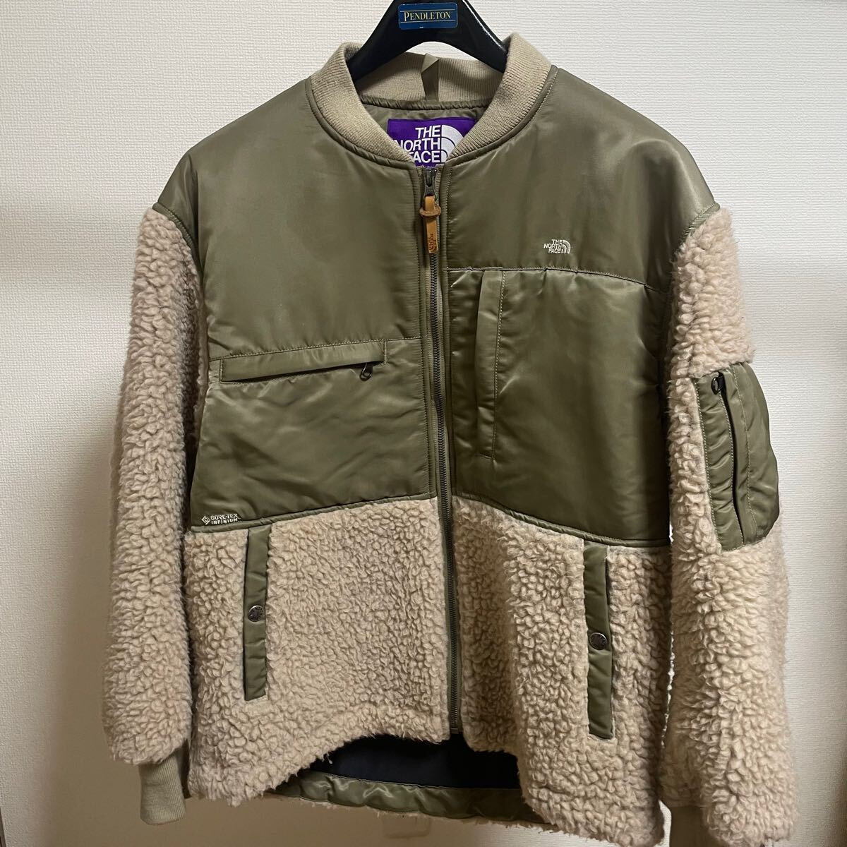 Wool Boa Fleece Denali THE NORTH FACE（The north face purple