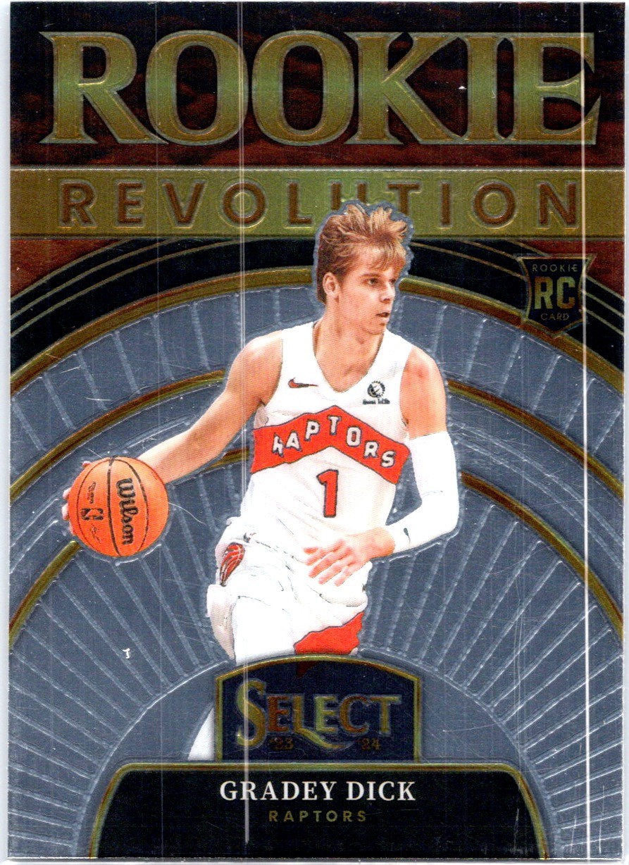 2023-24 Panini Select #22 Gradey Dick Rookie Revolution