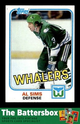 1981 Topps East #85 Al Sims   NM/NM+ X3750310