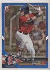 2018 Bowman Draft Blue 40/150 Nick Decker #BD-124 y0i