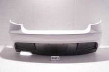 BMW 1er E81 E87 M Heckstoßstange Stoßfänger hinten ALPINWEISS 3 (300)