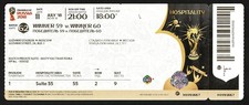 Ticket | 2018 | Croatia v England | FIFA World Cup Russia '18 | Match 62 | Semi