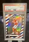 2024 Panini Prizm - Rookies Bo Nix #309 Red White & Blue Prizm (RC)