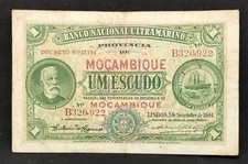 1941 Mozambique 1 Escudo B320922