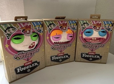 Fuggler Powerpuff Girls Buttercup, Blossom, Bubbles, Set Of 3 Zuru New Fast Ship