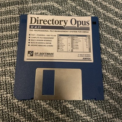 Inoffizielles Verzeichnis Opus Version 4.11 - Amiga Software - getestet & funktionsfähig  